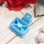 Valentine LOVE LETTER sharp polymer clay cutter