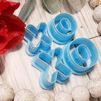 HUGS and KISSES set polymer clay cutters