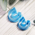 LUCKY HORSESHOE sharp polymer clay cookie cutter jewelry