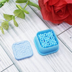 MOROCCAN TILE style 2 polymer clay cutters jewelry earrings fondant cake decorating