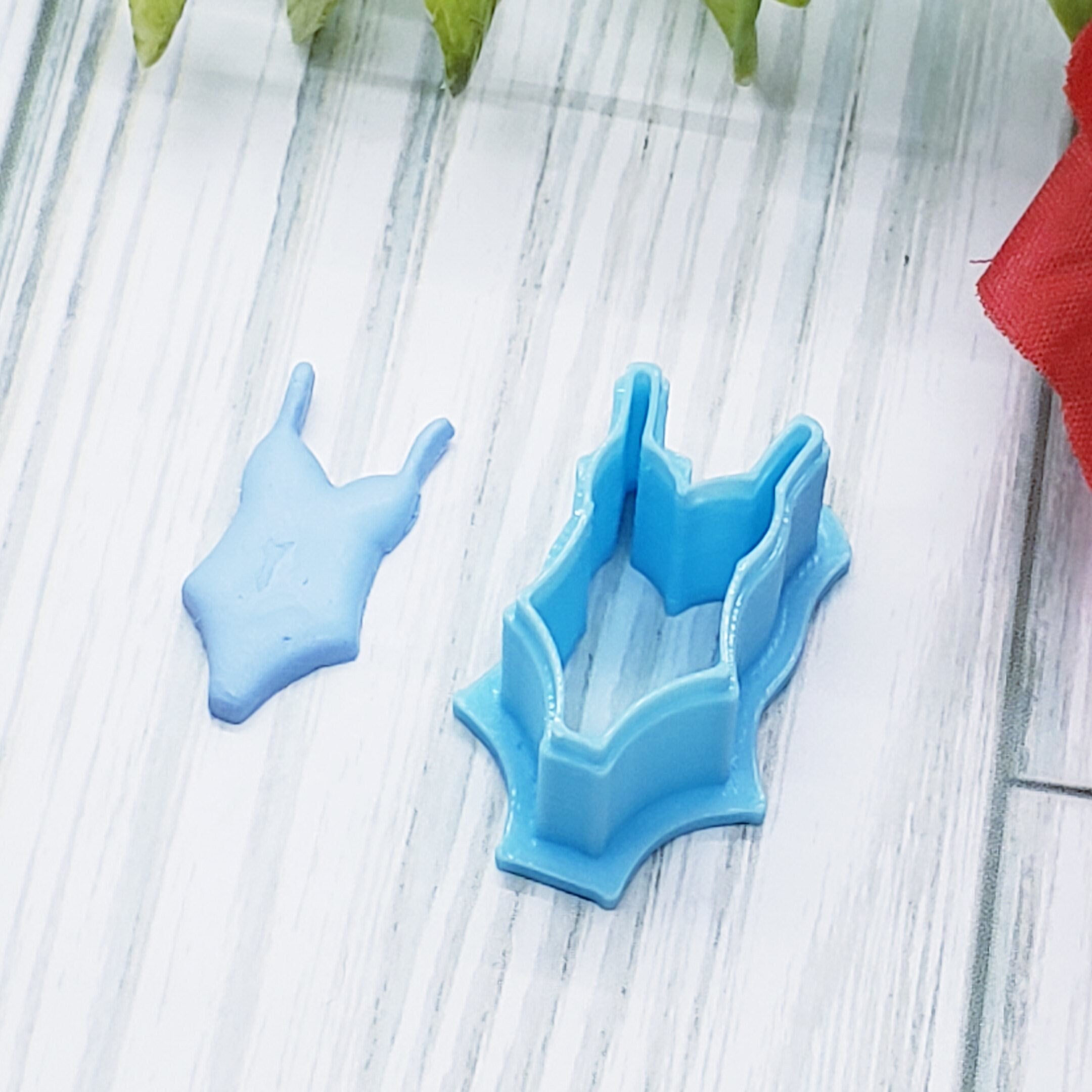 LADIES SWIMSUIT sharp polymer clay cutter jewelry earrings
