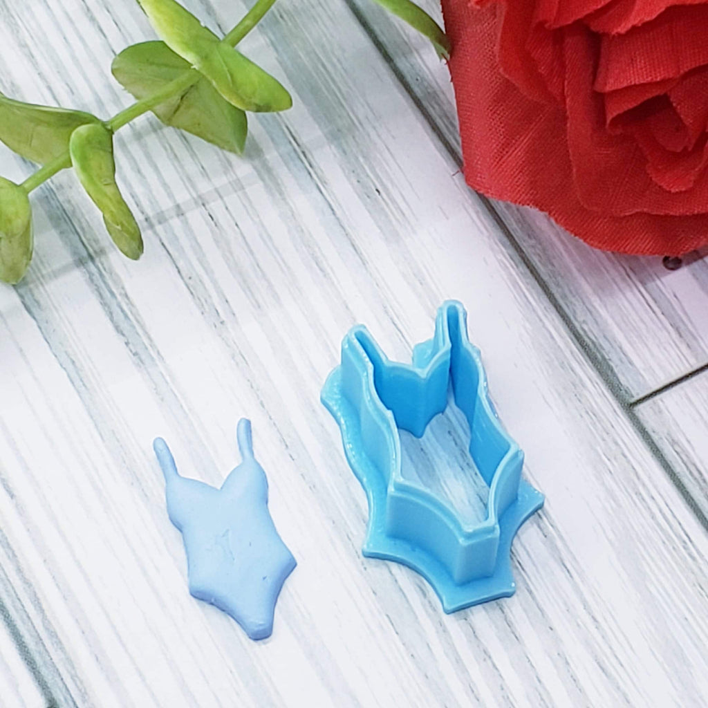 LADIES SWIMSUIT sharp polymer clay cutter jewelry earrings