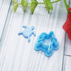 SEA TURTLE sharp polymer clay cutter jewelry earrings