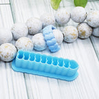 HEART HOOP Huggie polymer clay cutters