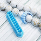 HEART HOOP Huggie polymer clay cutters