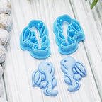 SWEET BUNNY style 4 polymer clay cutters