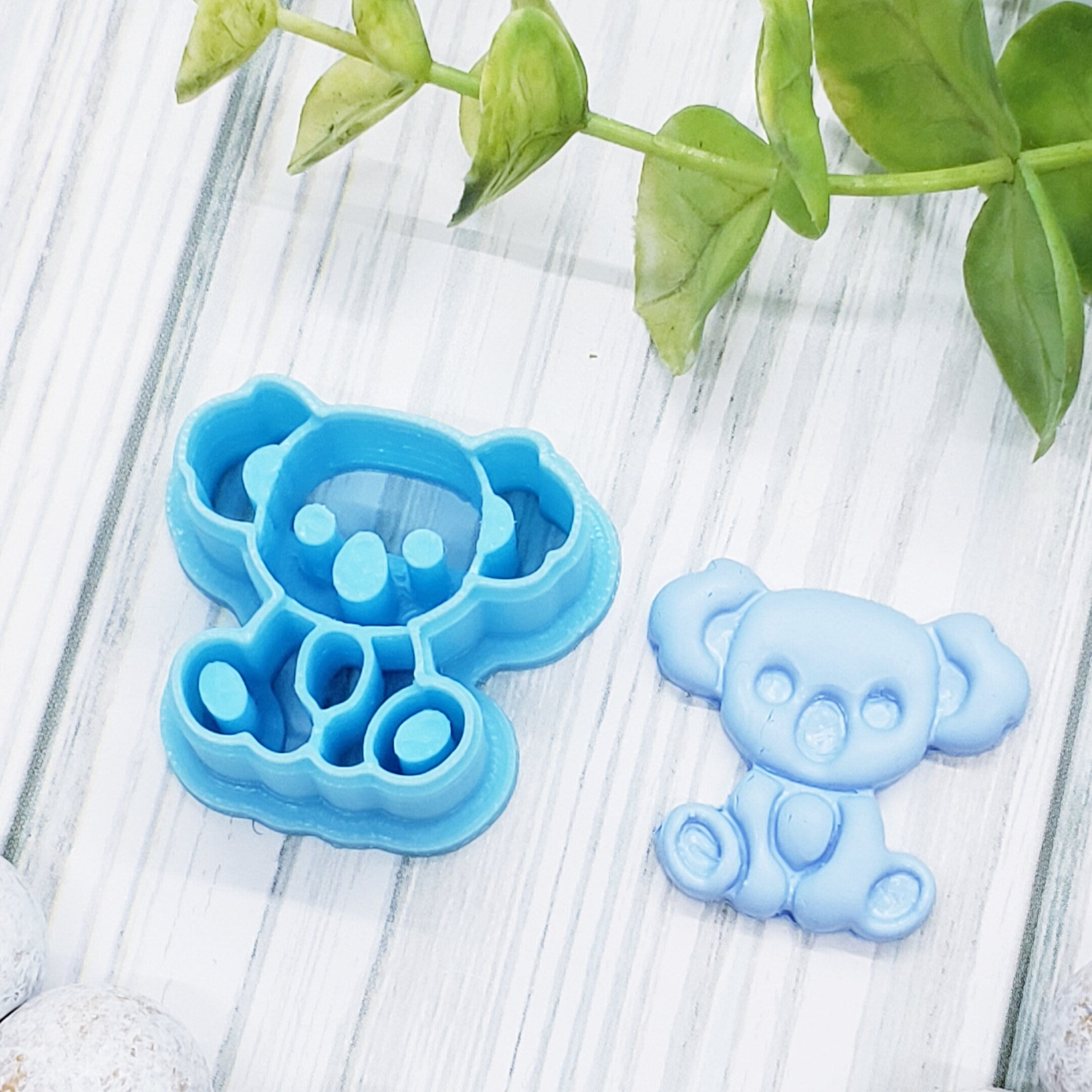 KOALA BEAR polymer clay cutter jewelry earrings fondant cake decorating