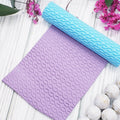BRAIDED texture roller polymer clay cutters jewelry earrings