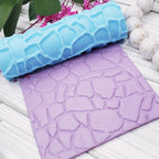 STONE deboss texture roller fondant polymer clay cutters jewelry