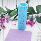 FLORAL deboss texture roller polymer clay cutters jewelry earrings