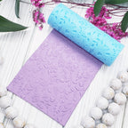 FLORAL deboss texture roller polymer clay cutters jewelry earrings