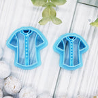BASEBALL JERSEY Shirt clay cutters jewelry earrings fondant