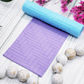HERRINGBONE style 1 debossing texture roller polymer clay cutters