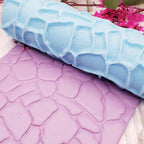 STONE deboss texture roller fondant polymer clay cutters jewelry
