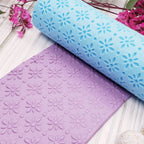 MOSAIC style 2 deboss texture roller fondant polymer clay cutters jewelry