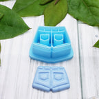 BOOTIE SHORTS / polymer clay cutter / jewelry / fondant / cake decorating