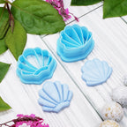 SEASHELLS  polymer clay cutter for jewelry making and cake decorating
