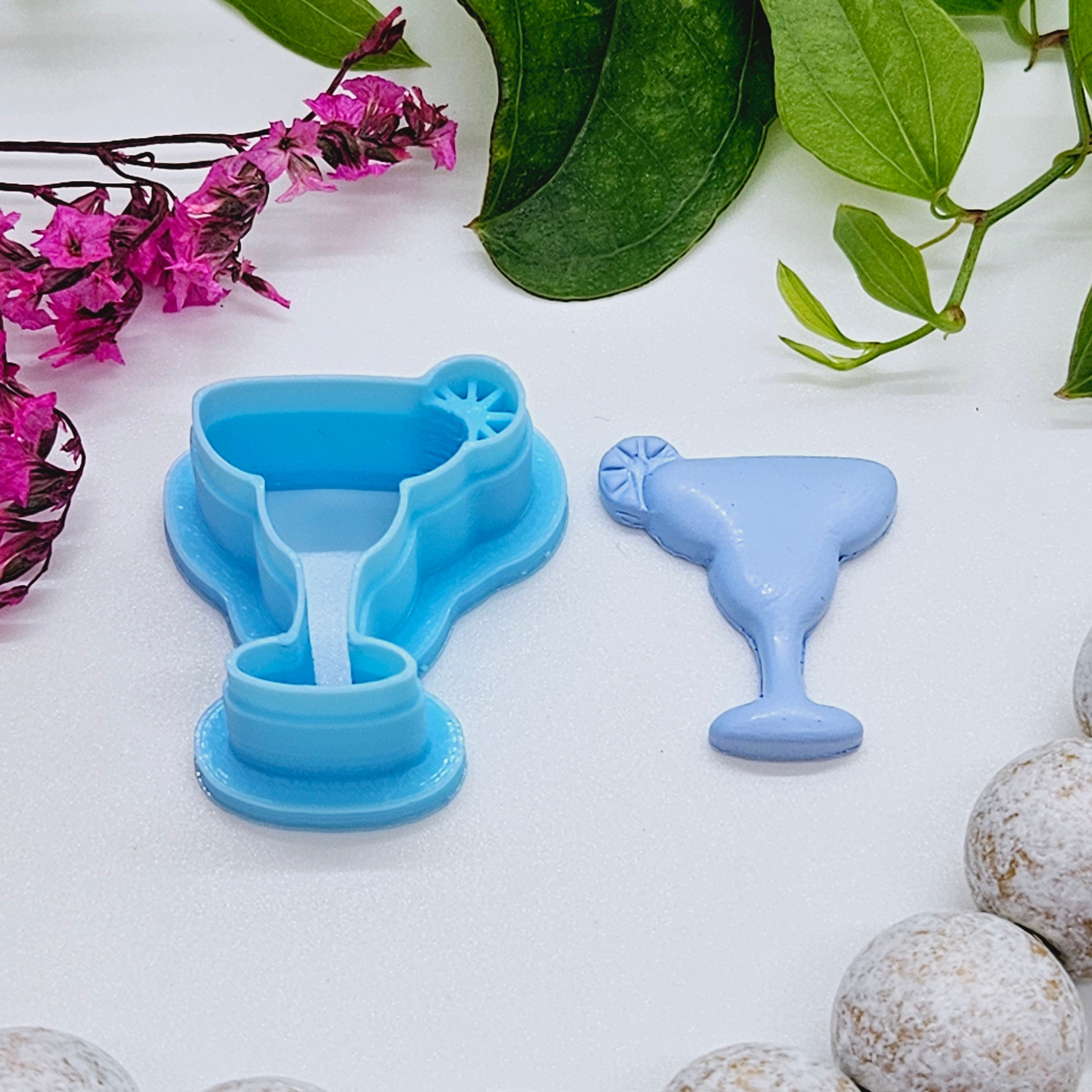 MARGARITA drink / polymer clay cutter / jewelry making / fondant / cake decorating