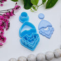 BOHO DROP set 1 / sharp polymer clay cutter / jewelry making / fondant / cake decorating