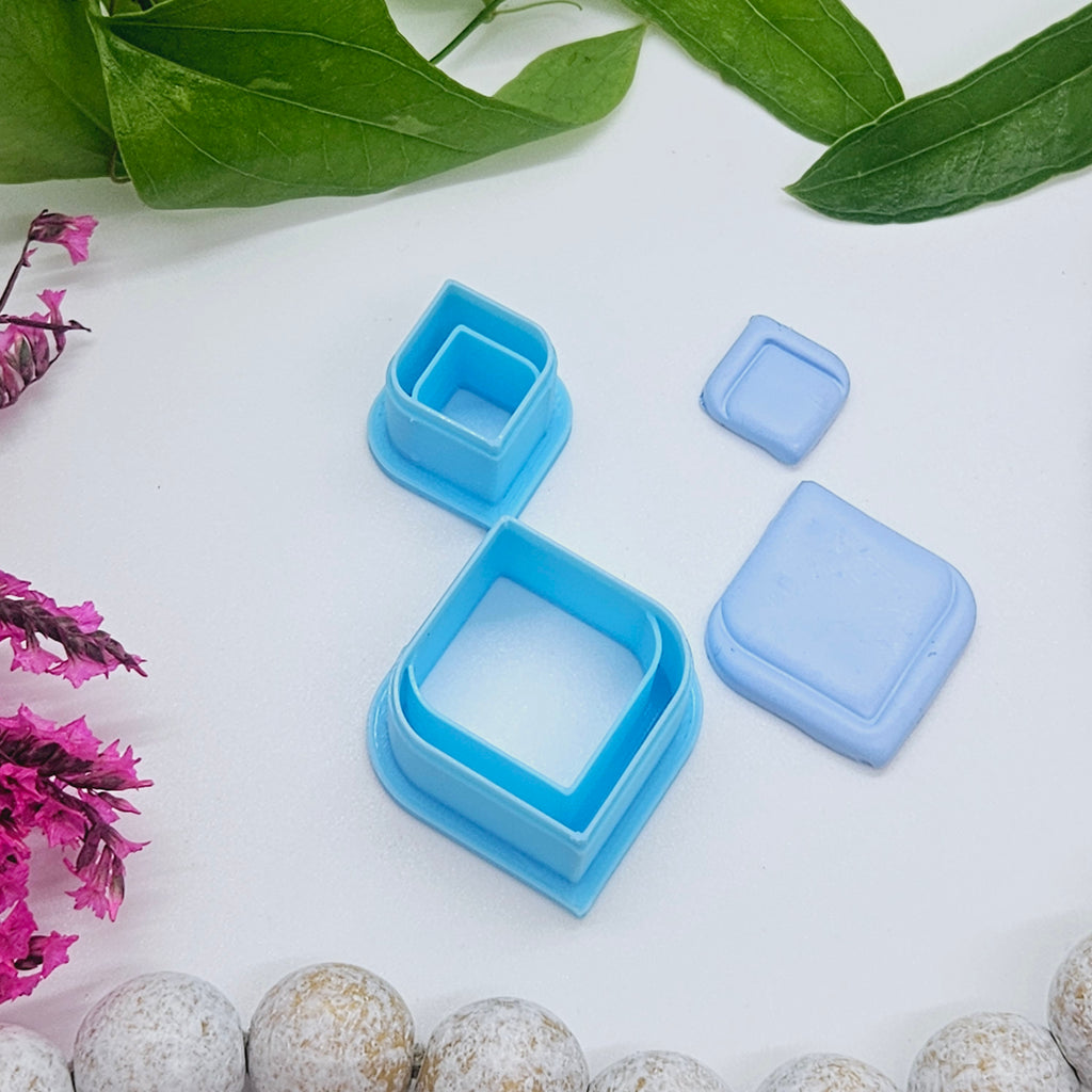 MOROCCAN DIAMOND Drop set /sharp polymer clay cutter / jewelry making / cake decorating