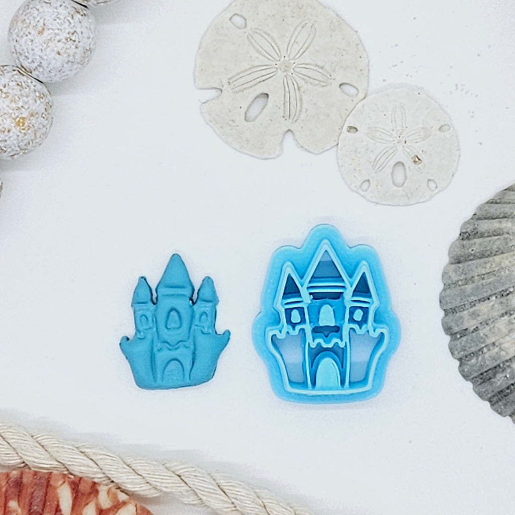 SANDCASTLE / sharp polymer clay cutter / jewelry making / fondant / cake decorating