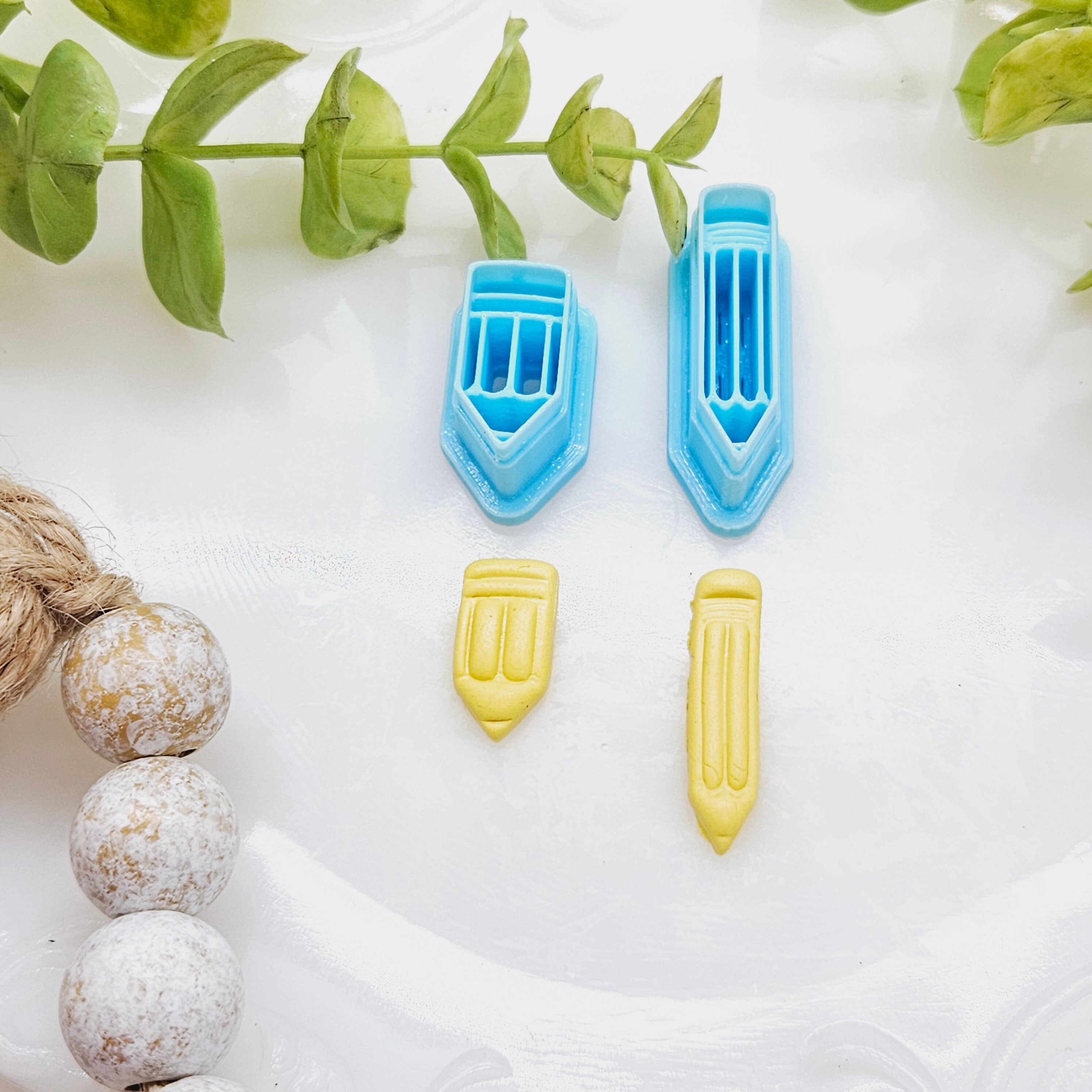 PENCIL sharp polymer clay cutter / fondant cutter