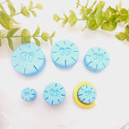 Earring HOOP GUIDE for polymer clay earring making round hoop earrings