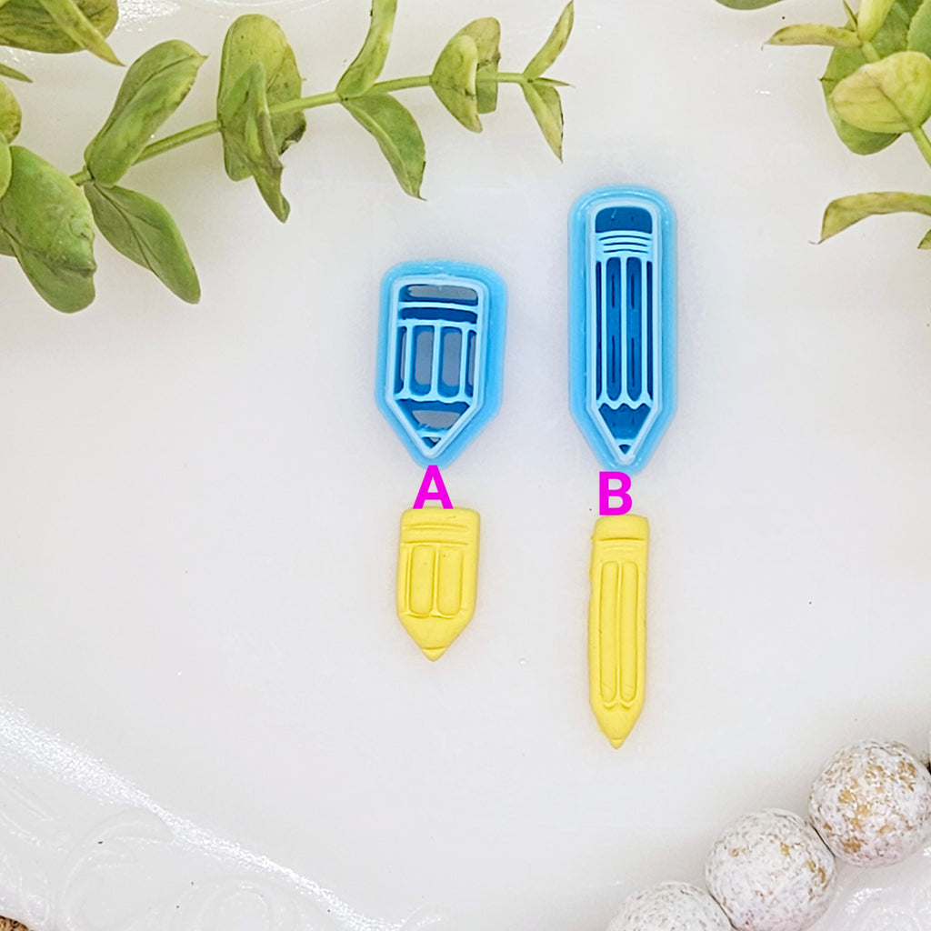 PENCIL sharp polymer clay cutter / fondant cutter