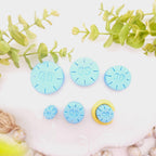 Earring HOOP GUIDE for polymer clay earring making round hoop earrings
