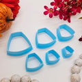 TRAPEZOID shape polymer clay cutters
