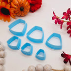 TRAPEZOID shape polymer clay cutters