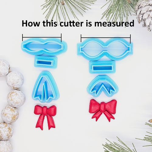 BOW Making cutter set  polymer clay cutters for jewelry making and fondant cake decorating