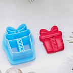CHRISTMAS PRESENT / polymer clay cutter / jewelry making /fondant cake decorating